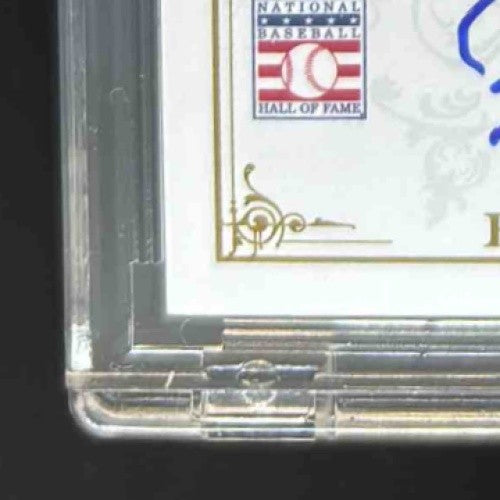 2012 Panini Cooperstown Barry Larkin Signatures /199 HOF-BL Auto Cincinnati Reds - Sports Cards