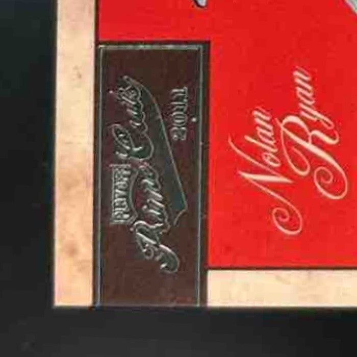 2012 Panini Playoff Prime Cuts Nolan Ryan Colossal Memorabilia /49 #16 MEM Rays - Sports Cards