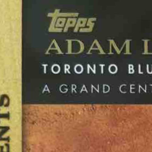 2012 Topps Adam Lind Golden Moments Auto #GMA-AL Toronto Blue Jays - Sports Cards