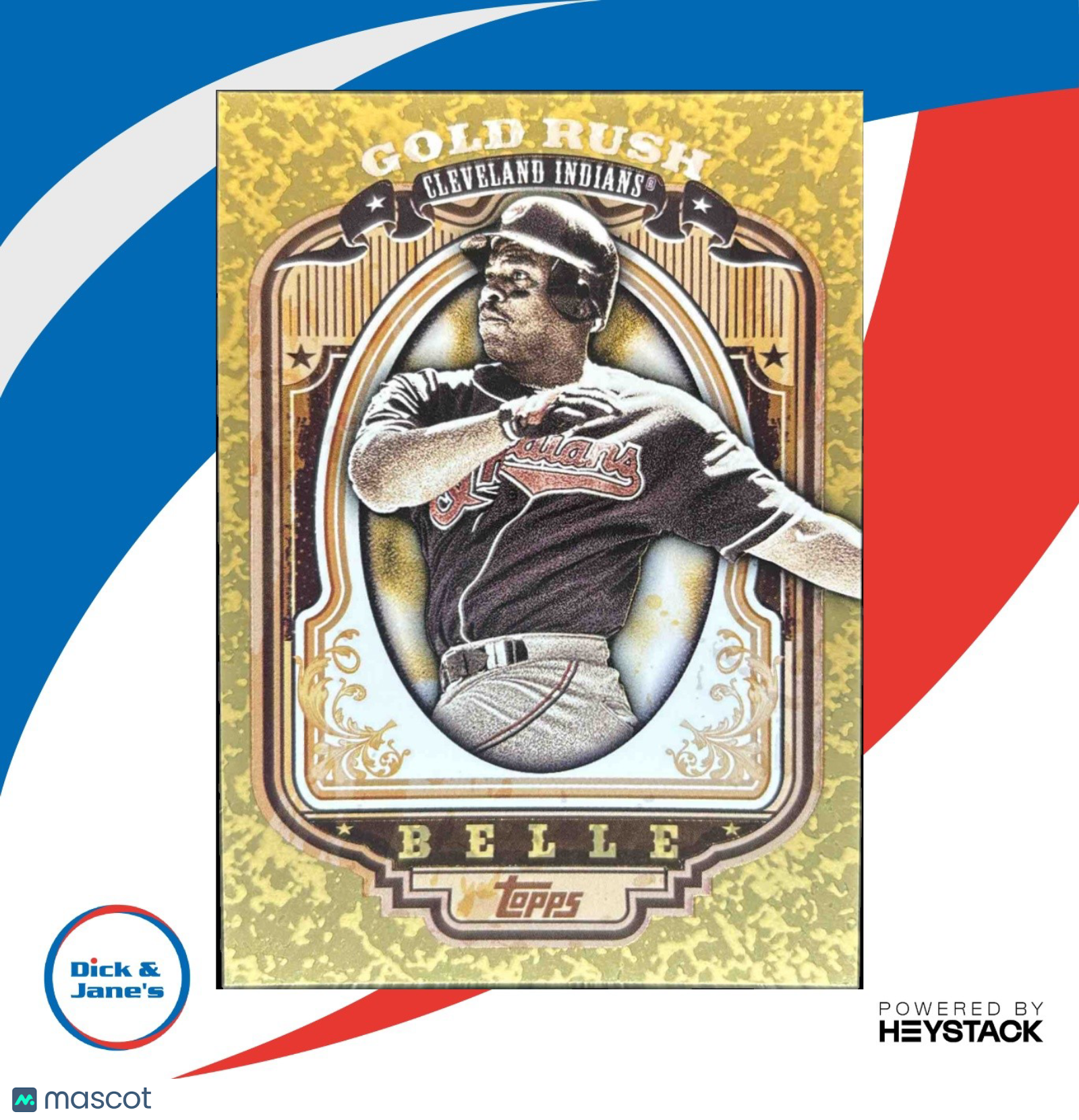 2012 Topps Albert Belle Gold Rush Wrapper Redemption #3 - Sports Cards