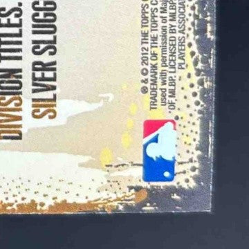 2012 Topps Albert Belle Gold Rush Wrapper Redemption #3 - Sports Cards