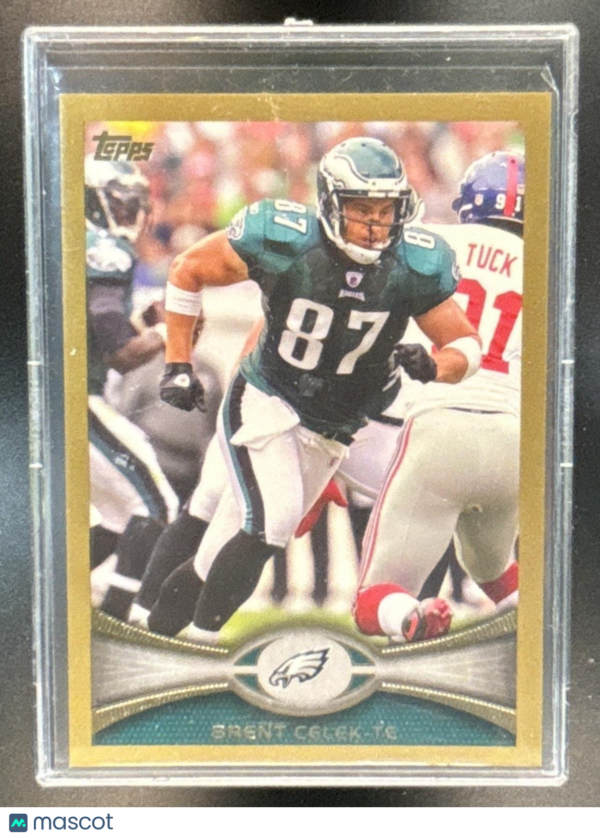 2012 Topps Brent Celek Gold /2012 #108 Philadelphia Eagles - Sports Cards