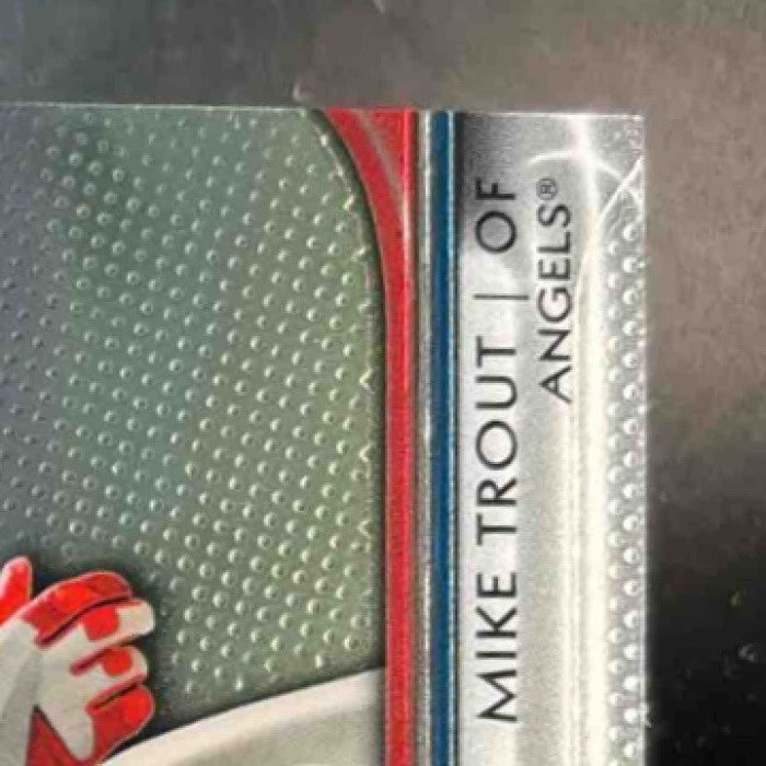 2012 Topps Finest Mike Trout #78 Los Angeles Angels - Sports Cards