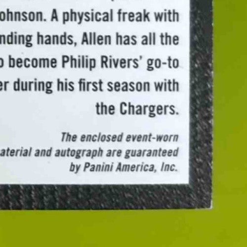 2013 Limited Keenan Allen Rookie Jumbo RC Logo Signatures 7/99 #17 Auto Chargers - Sports Cards