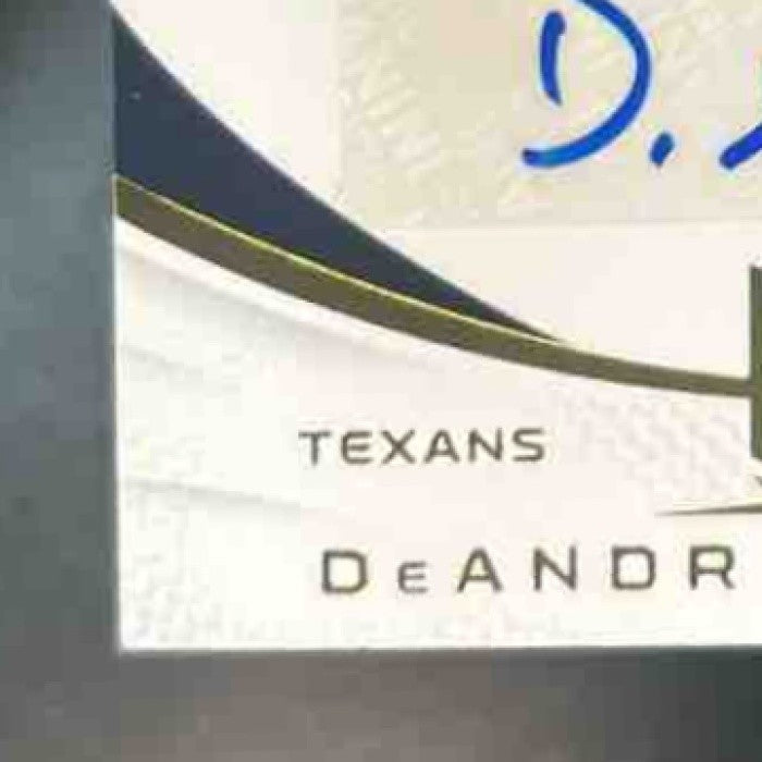 2013 Panini Momentum DeAndre Hopkins Signatures Gold /49 RC Auto Houston Texans - Sports Cards
