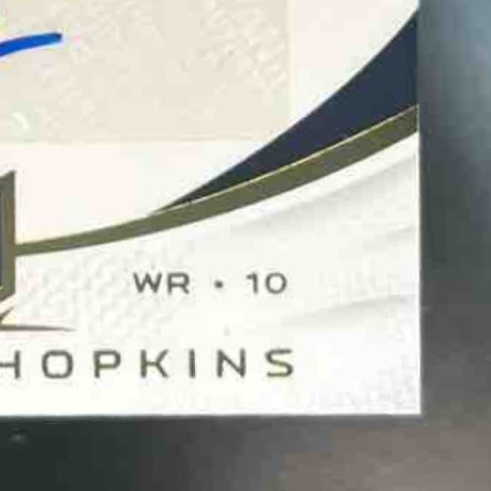 2013 Panini Momentum DeAndre Hopkins Signatures Gold /49 RC Auto Houston Texans - Sports Cards