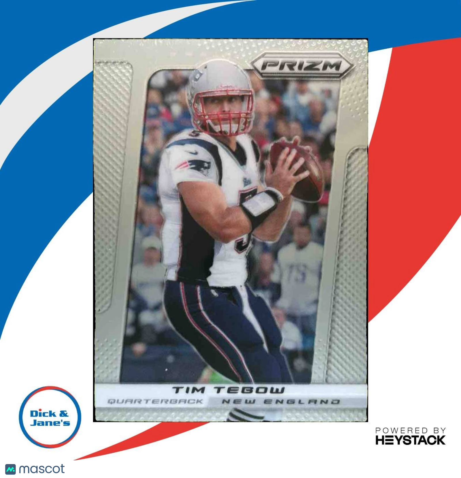 2013 Panini Prizm Tim Tebow #69 New England Patriots - Sports Cards