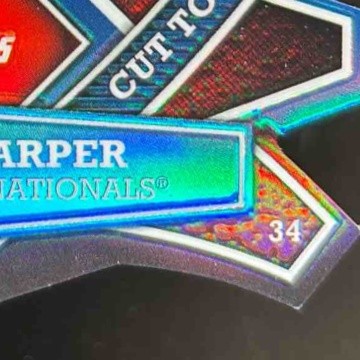 2013 Topps Bryce Harper Cut to the Chase #CTC-45 Washington Nationals - Sports Cards