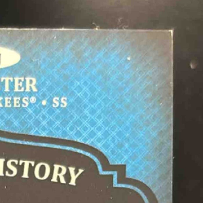 2013 Topps Derek Jeter Chasing History Relics Gold /99 MEM New York Yankees - Sports Cards