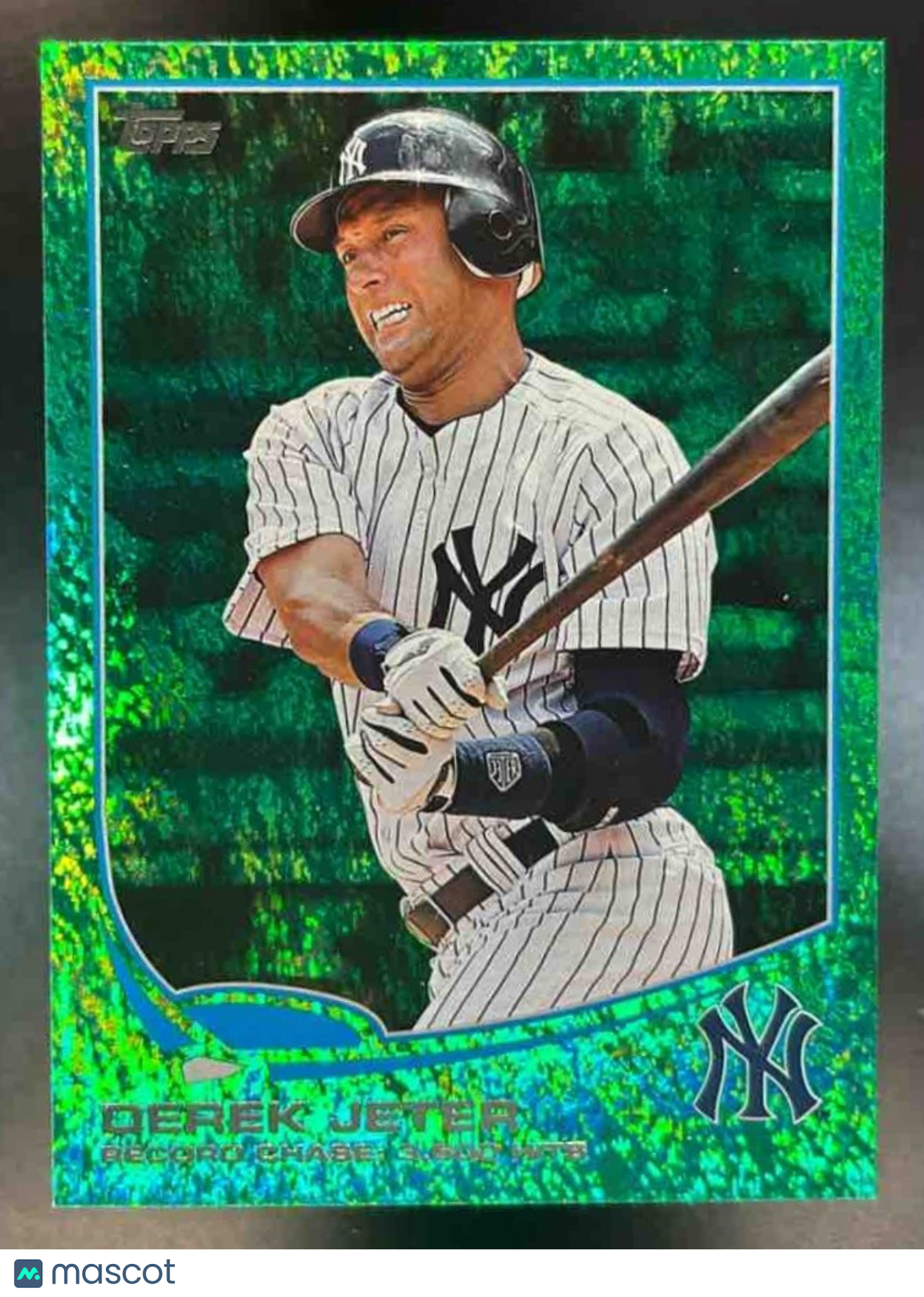 2013 Topps Derek Jeter Emerald Foil #373 New York Yankees - Sports Cards