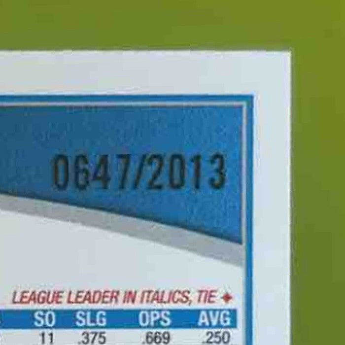 2013 Topps Derek Jeter Gold 647/2013 #2 New York Yankees - Sports Cards