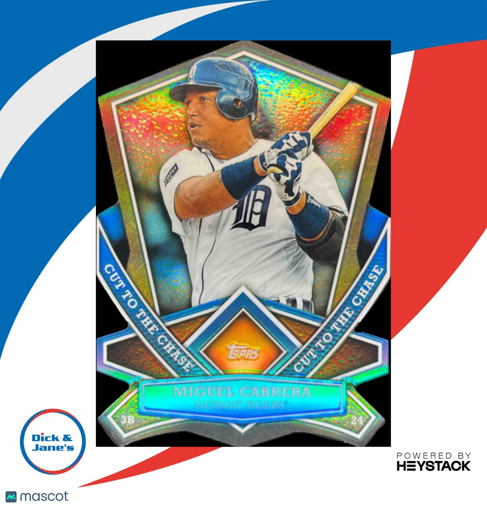 2013 Topps Miguel Cabrera Cut to the Chase #CTC-43 Detroit Tigers - Sports Cards