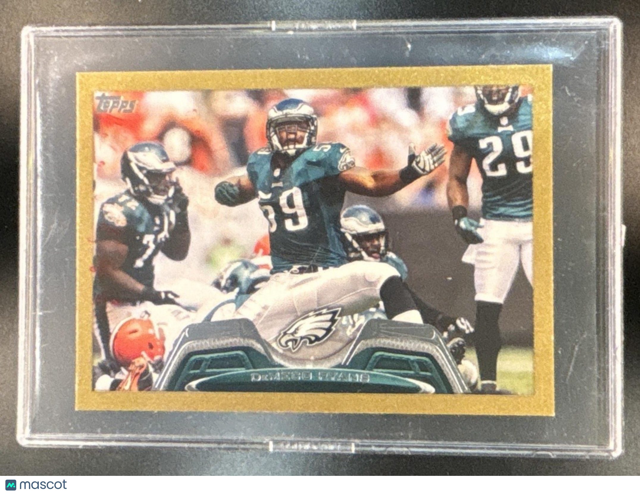 2013 Topps Mini DeMeco Ryans Gold 25/58 #104 Philadelphia Eagles - Sports Cards