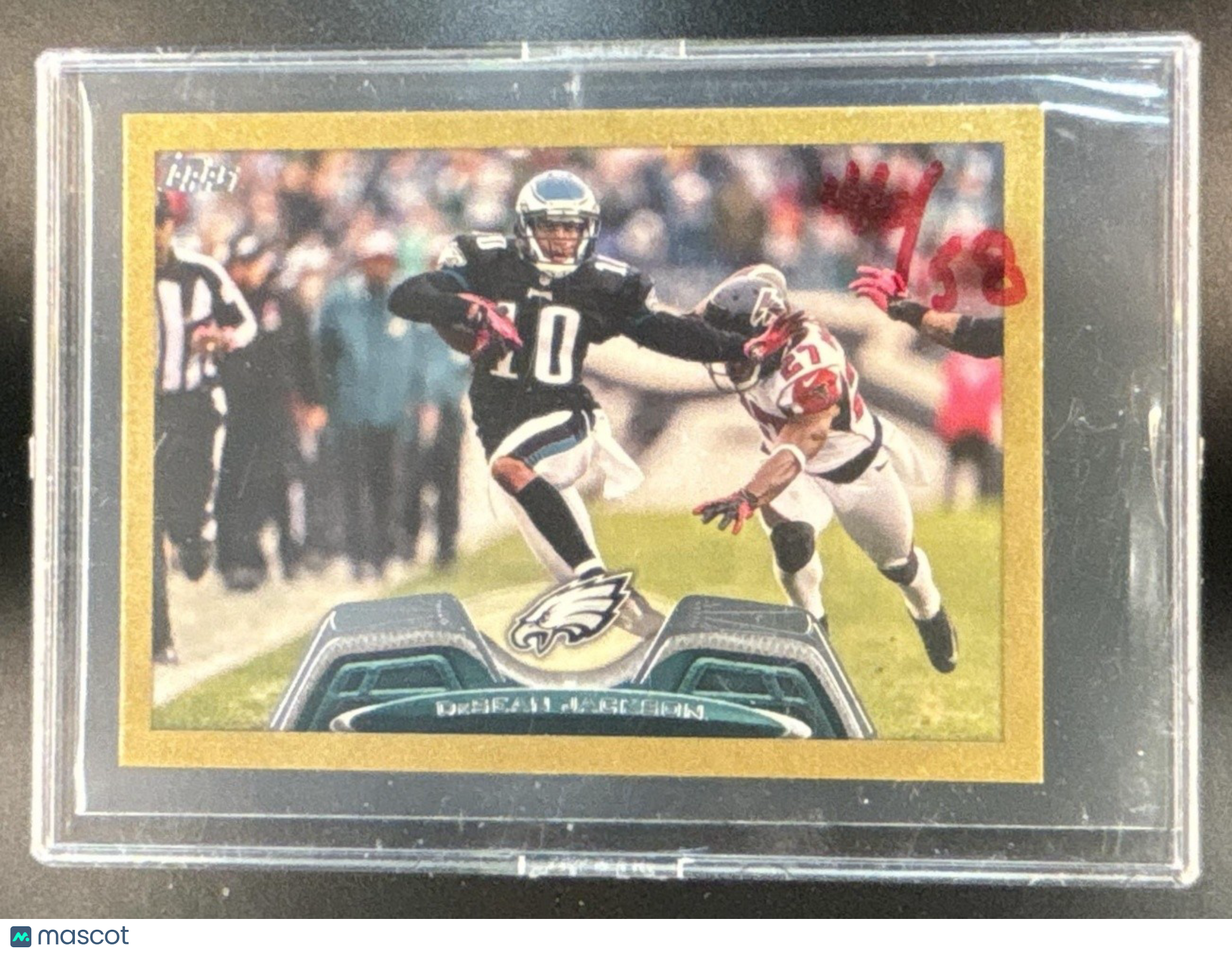 2013 Topps Mini DeSean Jackson Gold /58 #176 Washington Redskins - Sports Cards