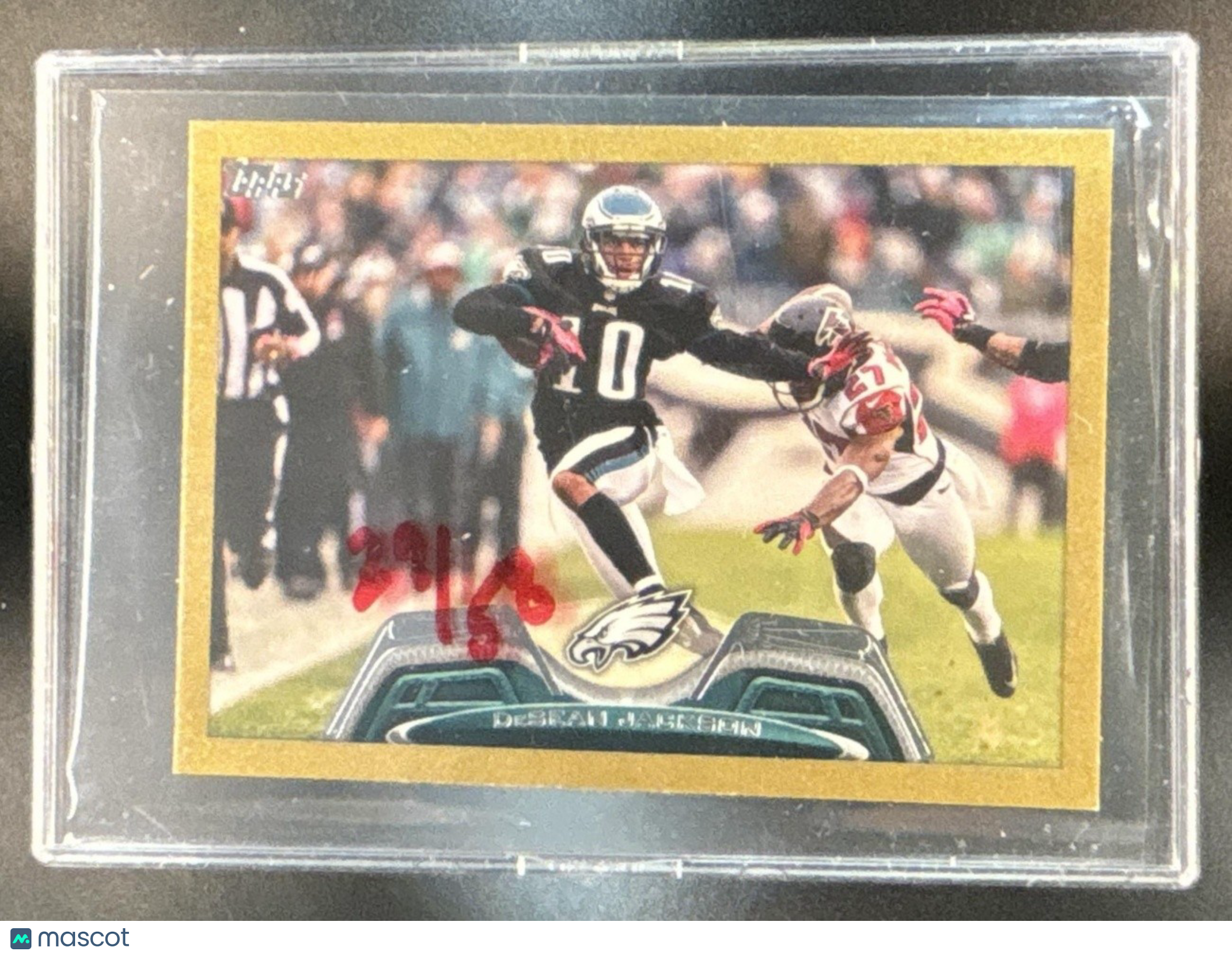 2013 Topps Mini DeSean Jackson Gold /58 #176 Washington Redskins - Sports Cards