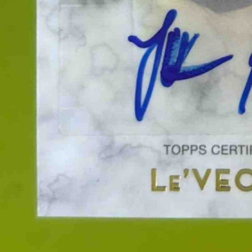 2013 Topps Museum Collection Le Veon Bell Signature Triple Gold /25 Steelers - Sports Cards