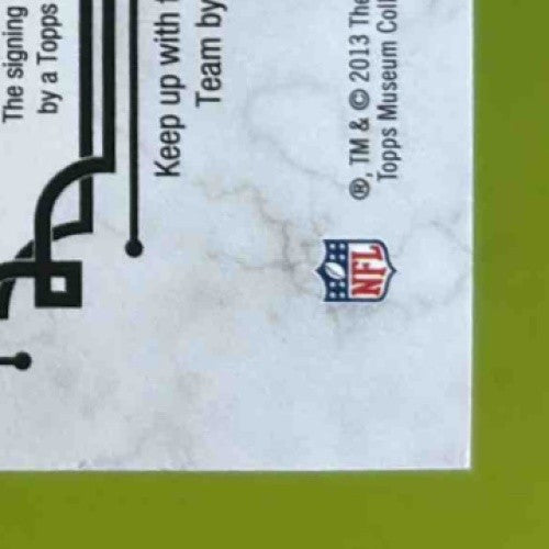 2013 Topps Museum Collection Matt Forte Signature Series /55 Bears - Sports Cards