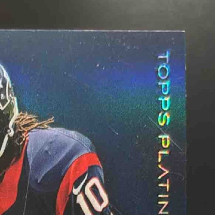 2013 Topps Platinum DeAndre Hopkins Flame Refractor #122 RC Houston Texans - Sports Cards