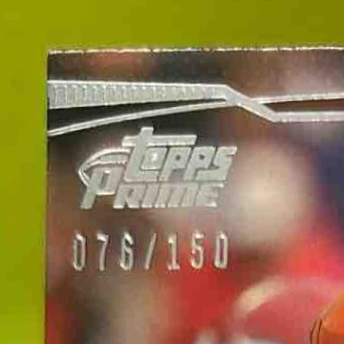 2013 Topps Prime BenJarvus Green-Ellis Auto /150 #42 Cincinnati Bengals - Sports Cards