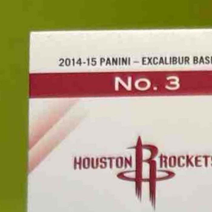2014-15 Panini Excalibur Dwight Howard Top Flight Patch #3 Houston Rockets - Sports Cards