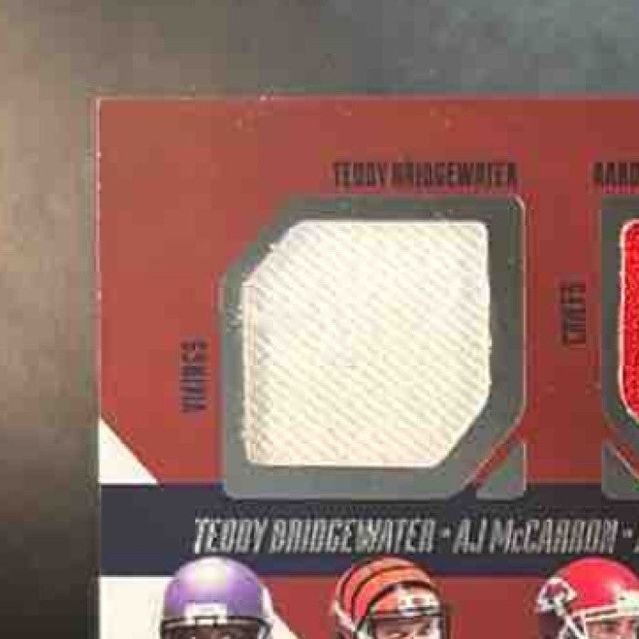 2014 Absolute Tools of the Trade Eight Player A.J. McCarron Teddy Bridgewater - Sports Cards