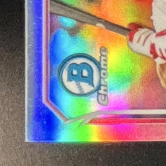 2014 Bowman Chrome Jimmy Rollins Refractor /500 #124 Philadelphia Phillies - Sports Cards