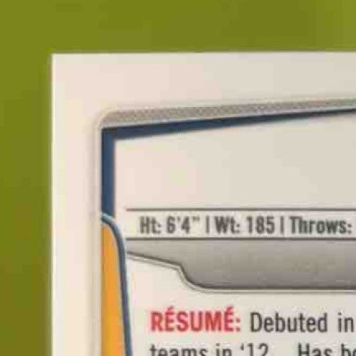 2014 Bowman Jacob deGrom Chrome Prospects #BCP73 RC New York Mets - Sports Cards