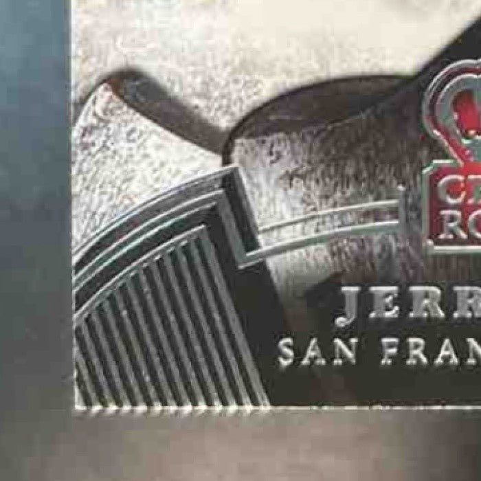 2014 Crown Royale Jerry Rice Knights of the Round Table Patch /249 #KR-JR 49ers - Sports Cards