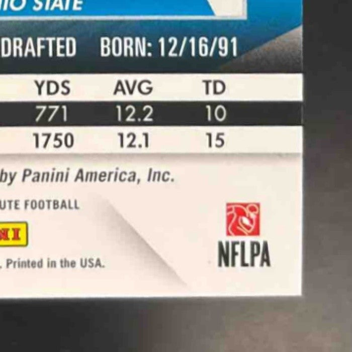 2014 Panini Absolute Philly Brown Silver /99 #155 RC Auto Carolina Panthers - Sports Cards