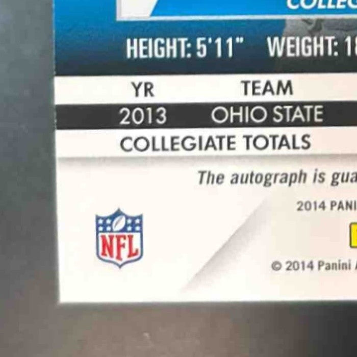 2014 Panini Absolute Philly Brown Silver /99 #155 RC Auto Carolina Panthers - Sports Cards