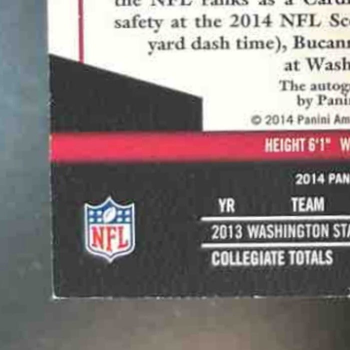 2014 Panini Elite Deone Bucannon Turn of the Century Auto /99 #130 RC Cardinals - Sports Cards