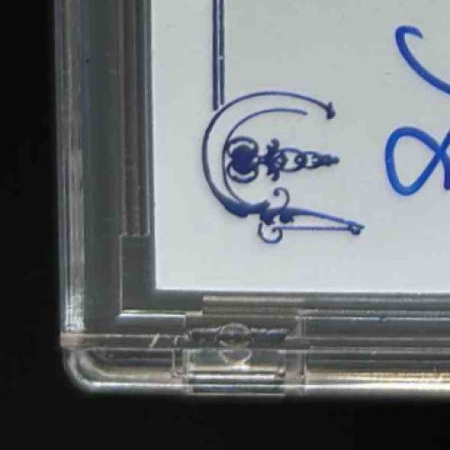 2014 Panini Hall of Fame 75th #40 Lou Brock Signatures Blue 15/24 Auto Cardinals - Sports Cards