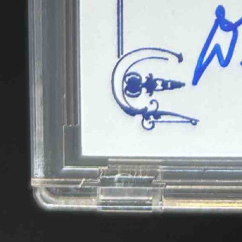 2014 Panini Hall of Fame 75th Doug Harvey Signatures Blue /25 #80 Auto Umpire - Sports Cards