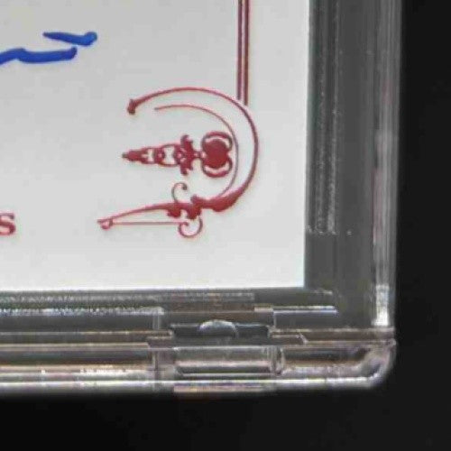 2014 Panini Hall of Fame 75th Fergie Jenkins Signatures Red /50 #23 Auto Cubs - Sports Cards