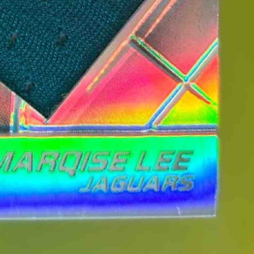 2014 Panini Prizm Marqise Lee Dirty Laundry Prizms MEM RC Jacksonville Jaguars - Sports Cards