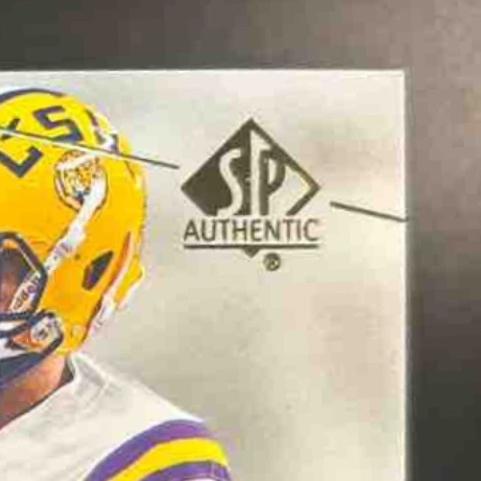 2014 SP Authentic Zach Mettenberger Auto #195 RC LSU Tigers - Sports Cards