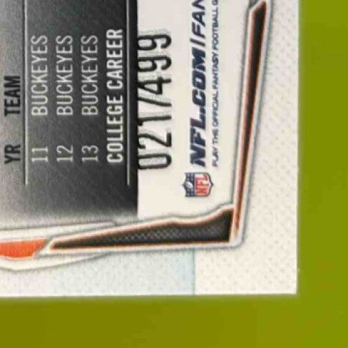 2014 Topps Bradley Roby Pink 21/499 #366 RC Denver Broncos - Sports Cards