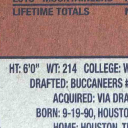 2014 Topps Charles Sims 1985 Auto 3/150 #334 RC Tampa Bay Buccaneers - Sports Cards
