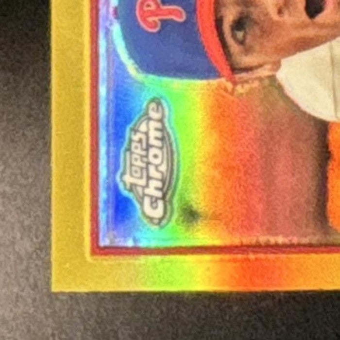 2014 Topps Chrome Cole Hamels Gold Refractor /50 #95 Philadelphia Phillies - Sports Cards