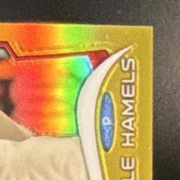 2014 Topps Chrome Cole Hamels Gold Refractor /50 #95 Philadelphia Phillies - Sports Cards