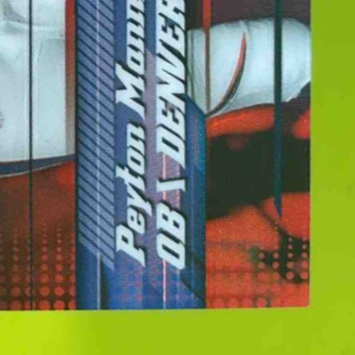 2014 Topps Chrome Mini Peyton Manning 4000 Yard Club Red /210 #6 Denver Broncos - Sports Cards