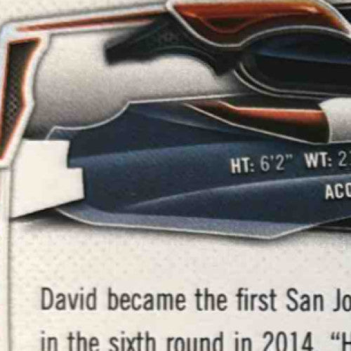 2014 Topps David Fales Gold 426/2014 #385 RC Chicago Bears - Sports Cards