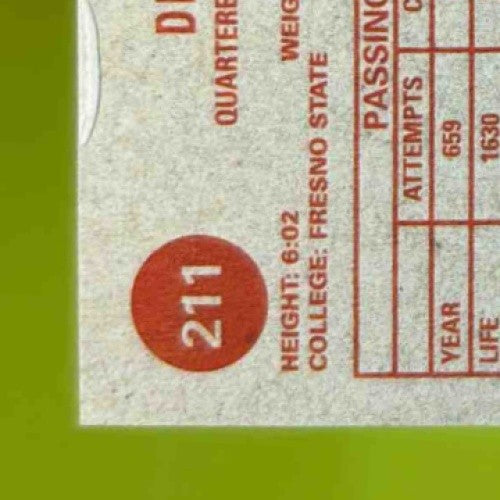 2014 Topps Derek Carr 1963 Mini #211 RC Oakland Raiders - Sports Cards