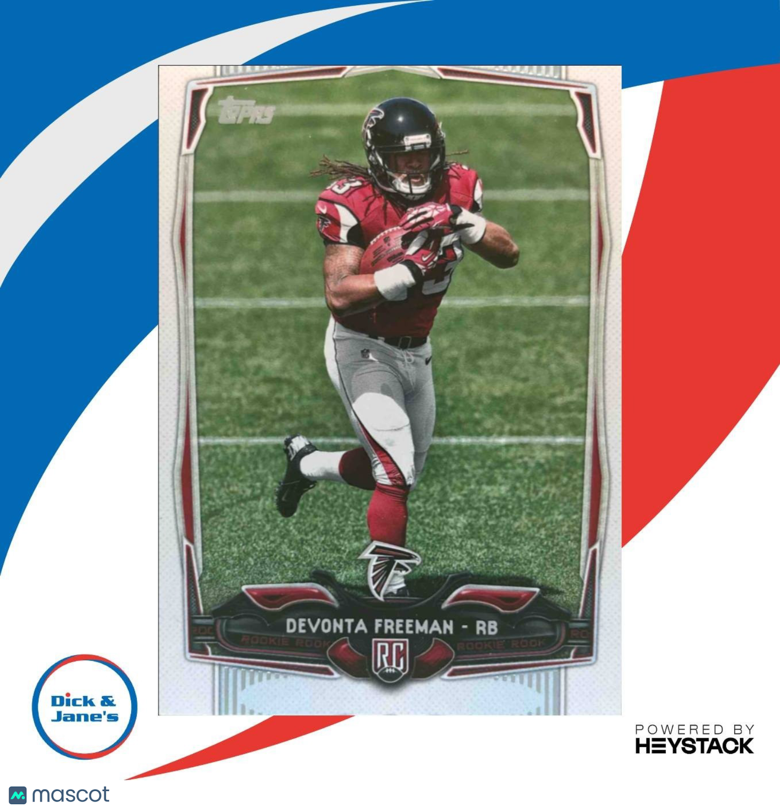 2014 Topps Devonta Freeman #379 RC Atlanta Falcons - Sports Cards