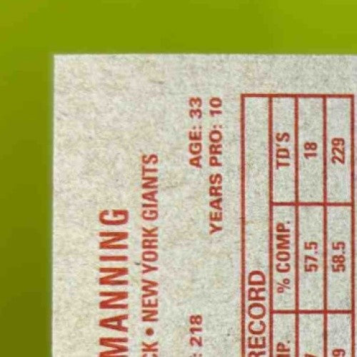 2014 Topps Eli Manning 1963 Mini #255 New York Giants - Sports Cards