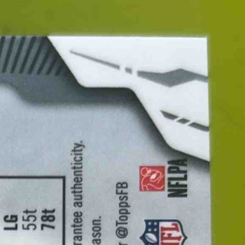 2014 Topps Finest Jordan Matthews Rookie Patch Auto Gold Refractor /50 Eagles - Sports Cards