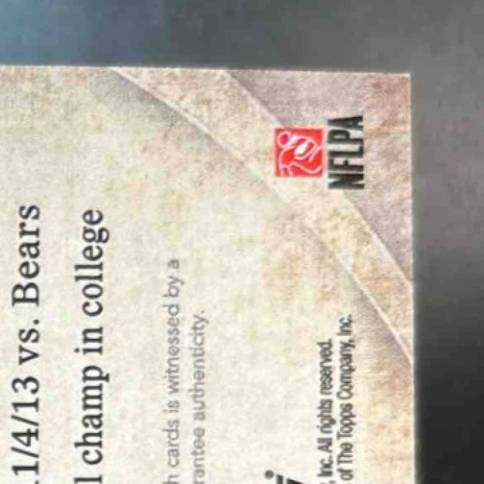 2014 Topps Five Star Eddie Lacy #FSA-EL Auto Green Bay Packers - Sports Cards