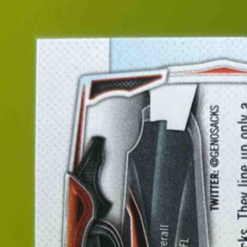 2014 Topps Geno Atkins Gold 1649/2014 #126 Cincinnati Bengals - Sports Cards