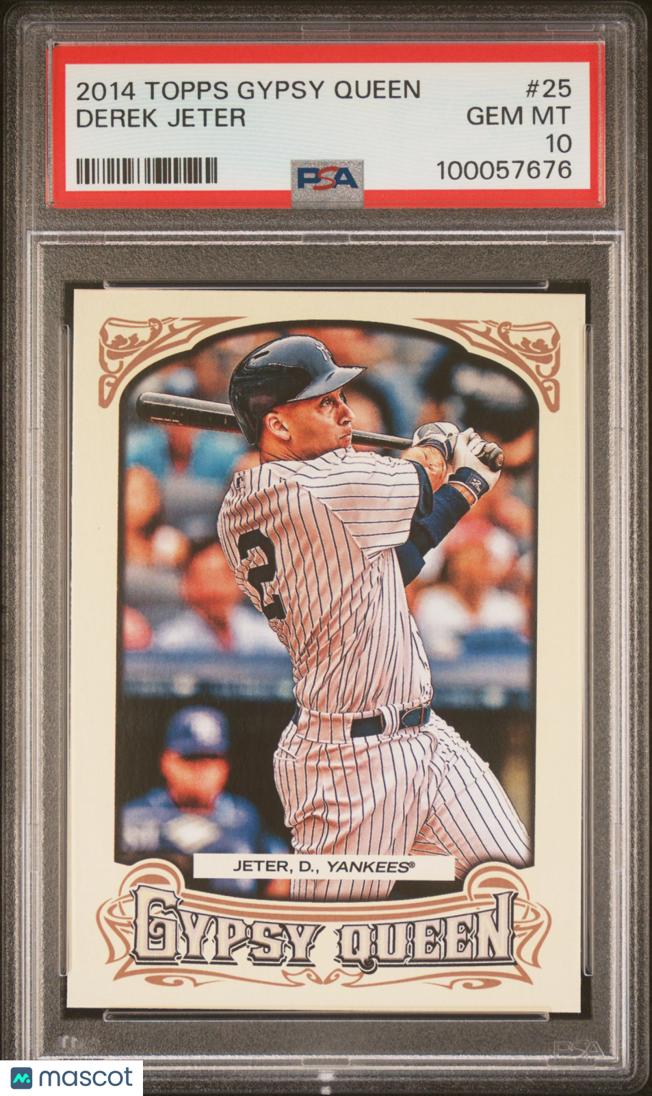 2014 Topps Gypsy Queen Derek Jeter #25 PSA 10 GEM MINT New York Yankees - Graded Sports Cards