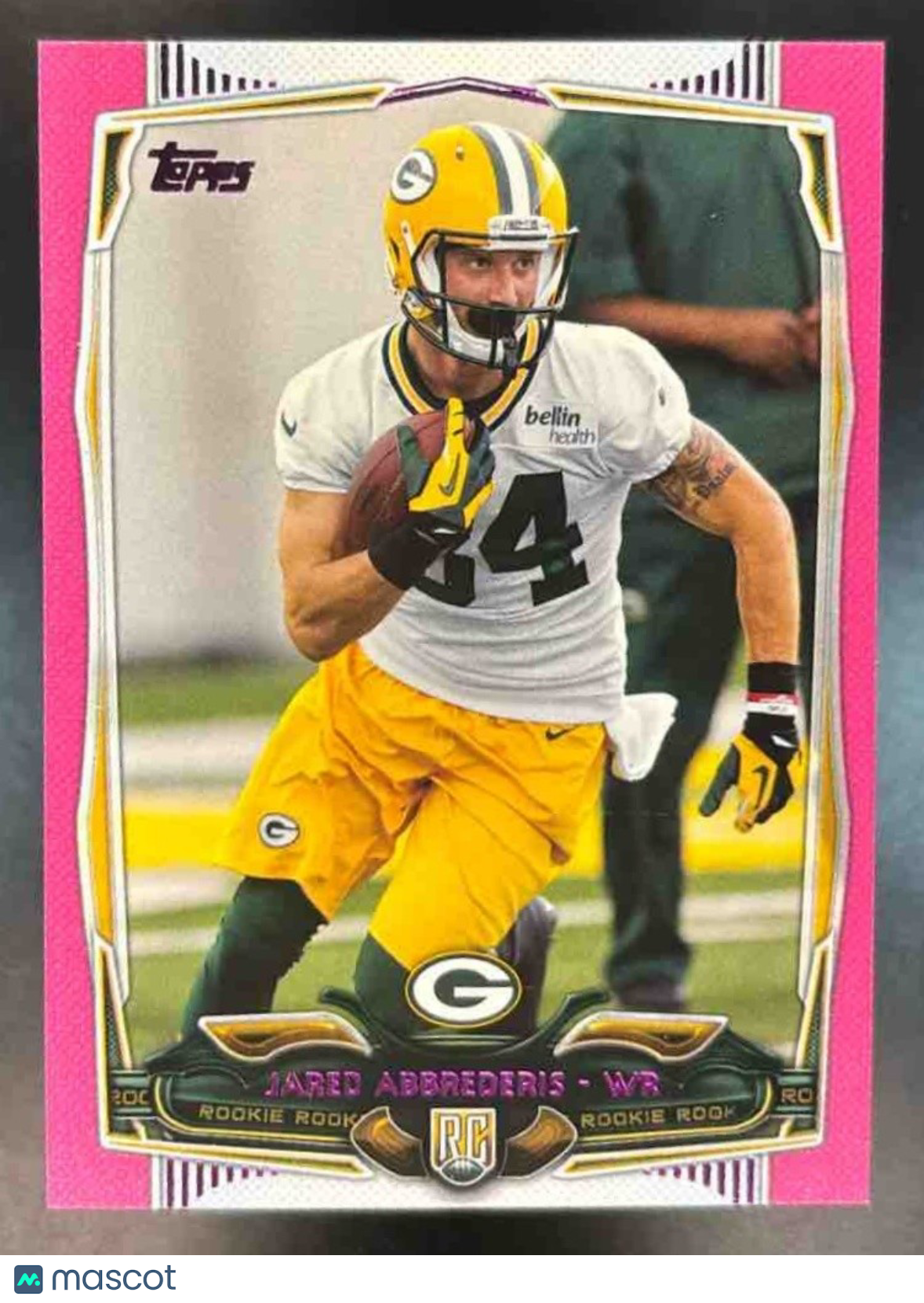 2014 Topps Jared Abbrederis Pink /499 #423 RC Green Bay Packers - Sports Cards